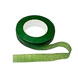 BEADNOVA Floral Tape 1/2inch Flower Tape Dark Green