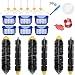 LOVECO Replacement Accessories Kit for iRobot Roomba 600 Series 690 680 660 651 650（Not for 645 655）& 500 Series 595 585 564 552,6 Filter,6 Side Brush,3 Pairs Bristle and Flexible Beater Brush