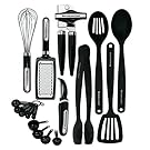 KitchenAid 17-Piece Tools and Gadget Set, Black
