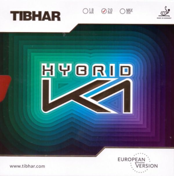 Tibhar Hybrid K1, red, 1,8 mm