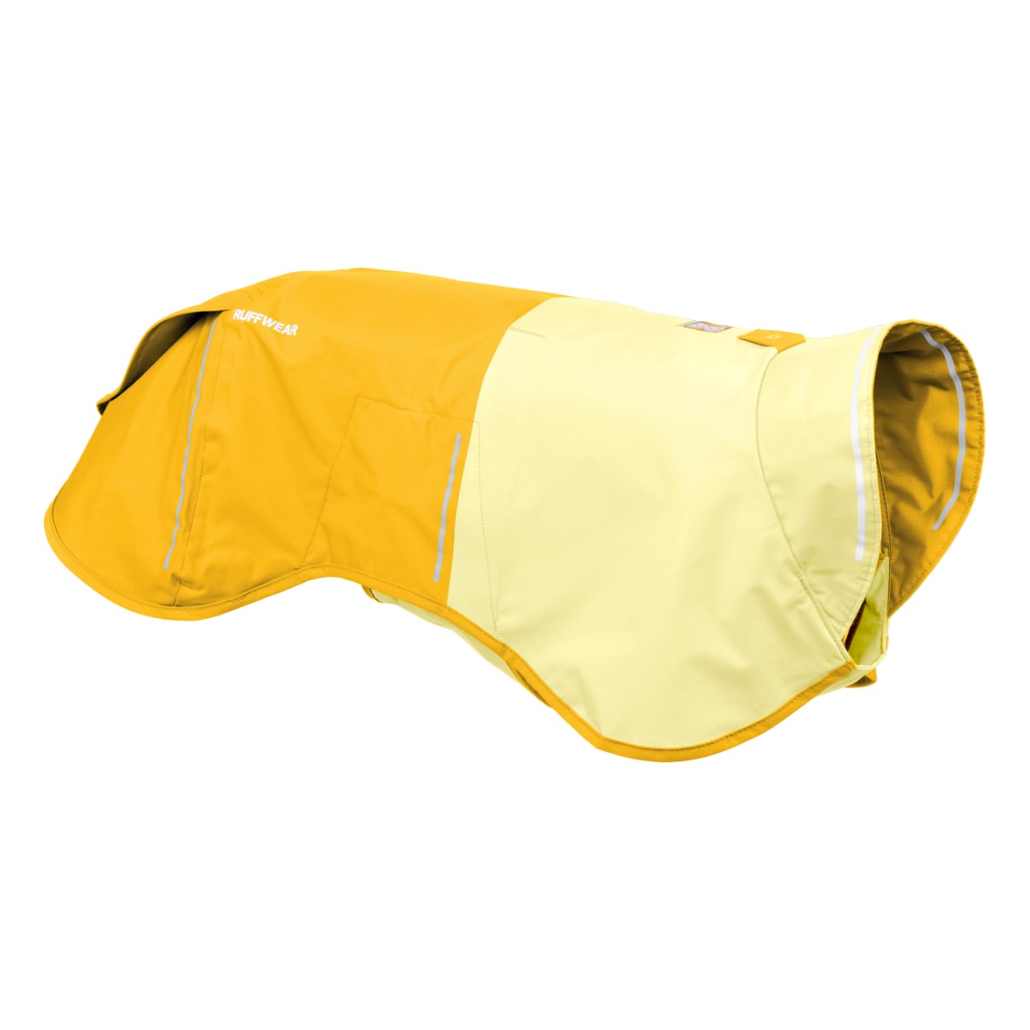 Photo 1 of Ruffwear, Sun Shower Dog Raincoat, All-Weather Jacket, Waterproof, Windproof & Lightweight, Mineral Yellow, Medium