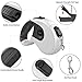AIOZX 360° Tangle-Free, Heavy Duty Retractable Dog Leash with Anti-Slip Handle; 16 ft Strong Nylon Tape/Ribbon; One-Handed Brake, Pause, Lock