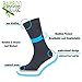 Junix Women’s Crew Dress Rayon from Bamboo Socks 3 Pack Business Casual for Shoe Size 6-9 & 9-12 (Shoe Size:6-9, Black)