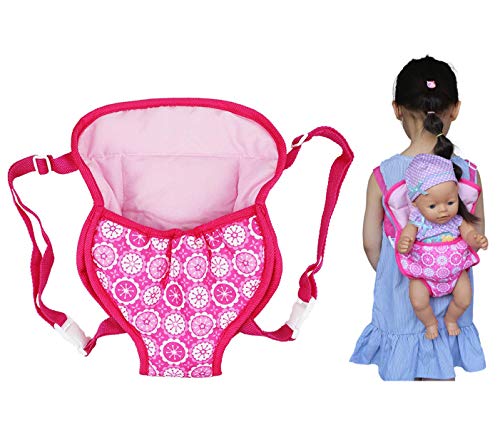 2 Pack Baby Doll Backpack Doll Carrier Doll Accessories Doll Sleeping Bag Girl's Birthday Christmas Gift Sleepover Slumber Party American Girl My Life Our Generation Madame Alexander