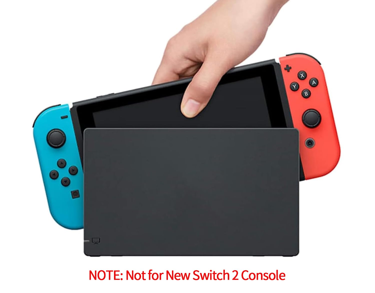 TV Dock Station for Switch - 3 in 1 Replacement TV Base Docking Station Set with Upgraded IC Module, Charger, HDMI Cable Accessories for Switch Console - Not for Switch 2