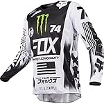 Fox Racing 180 Monster/PC SE Men's Off-Road Motorcycle Jerseys - White/Black/Green