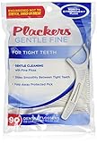 Plackers gentle fine dental flossers - 90 Ea (Pack of 4)