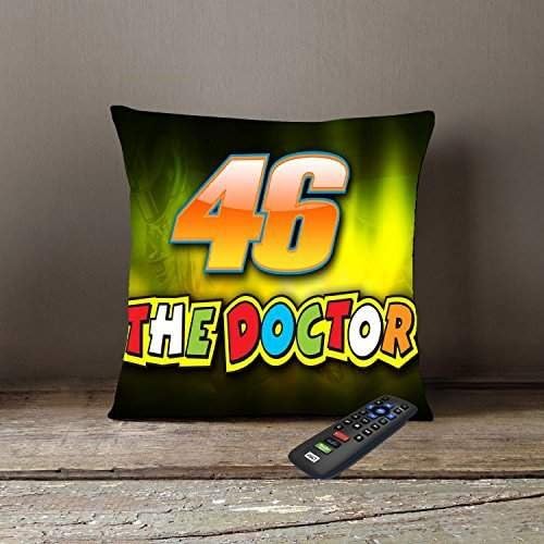 ForcoolStore retro Doctor 46 Valentino Rossi Throw Pillow Case Cushion Cover