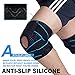 Venture Pal Knee Brace Non-Slip Open-Patella Brace with Adjustable Strap & Side Stabilizers - Best Knee Support for Joint Pain Relief,Meniscus Tear,Arthritisand and Injury Recovery