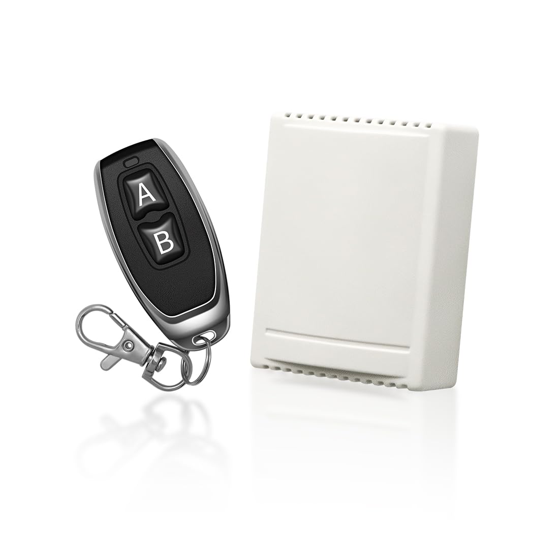 Photo 1 of TOPENS HLR01 HomeLink Compatible Universal Receiver with Remote Control Transmitter for Automatic Swing Sliding Gate Opener Garage Door Opener, Security Gate Operator Accessory