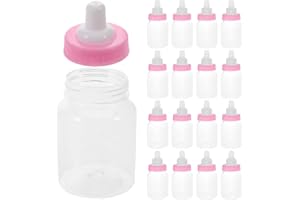FOMIYES 24pcs Mini Milk Bottle Small Feeding Bottle Decoretive Box Fillable Candy Bottle for Birthday Baby Shower Party Favor
