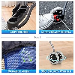 Pet Stroller 4 Wheels Posh Folding Waterproof
