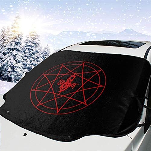 カーフロントカバー 車サンシェード 凍結防止シート スリップノット 新品 送料無料 フロントガラスカバー 防水 雪対策カバー 落葉対策 四季用 断熱 カー用品 収納袋付き 取り付け簡単 自動車 Suvに適用 日よけ Uvカット