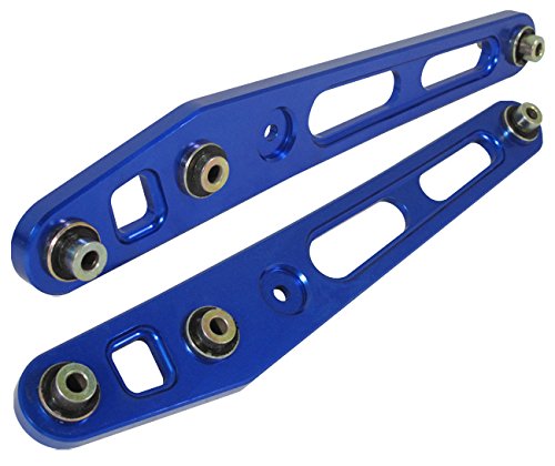 Jdm Rear Aluminum Suspension Lower Control Arms LCA Kit Pair Blue For Honda Civic