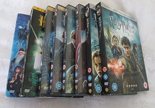Harry Potter Complete Collection DVD Bundle * ALL 8 Movies - 2 Disc