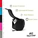 MegaGear ''Ultra-Light'' Neoprene Camera Case, Bag - Protective Cover for Canon PowerShot G1 X Mark II - with Carabiner for Easy Carrying (Black)