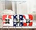 Catalonia Patriotic US Flag Blanket, American National Flag Throws, Sherpa Fleece Reversible Blanket for Couch Bed Decor, 4th of July Citizenship Veteran Presidents' Day Gift