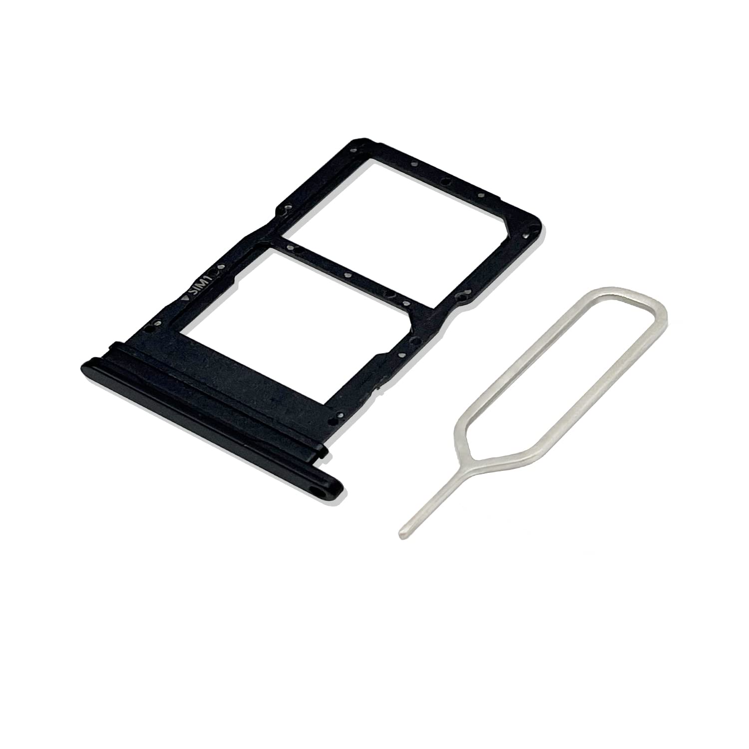 Eonpam Original DUAL SIM Card Slot Tray Holder Replacement for (Huawei Nova 9 SE) Incl SIM Pin (Black)