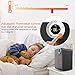 OPOLAR Electric Ceramic Space Heater with Digital Thermostat and ON/Off Timer, 1500W Portable Oscillating, Perfect for Indoor Home, Office Black