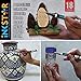 KINCREA 115pcs Wood Burning Kit, Soldering Iron Wood Burning Tool DIY Kits for Adults with Switch Adjustable Temperature 200~450 ℃ for Embossing/Carving/Soldering & Pyrography Tips