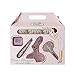 The Vintage Cosmetic Company | Your Beauty Tool Kit | 5 Piece Set – Slanted Tweezers, Eyelash Curler, Scissor, Pencil Sharpener & Emery Board | For Your Beauty Needs | Retro Floral Printthumb 3