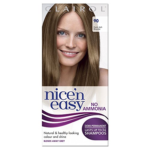 Clairol Nice'n'Easy Hair Colourant by Lasting Colour 90 DARK Ash Blonde