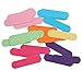 SenseYo 50PCS Colorful Mini Emery Board Wood Nail File