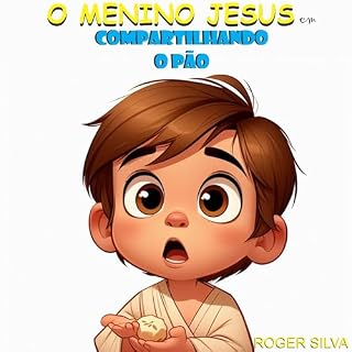 Livro O menino Jesus compartilhando o pão