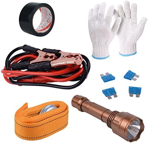 XINDELL Auto First-Aid Kit Car Emergency Tools Kit Car Charger Rescue Tool Set