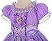 Dressy Daisy Toddler Girls' Princess Dress Up Costume Cosplay Fancy Party Long Dress Size 3T - 4T