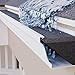 GutterStuff EZ 5-Inch K Style Gutter Guard, 8 Piece x 4 Feet