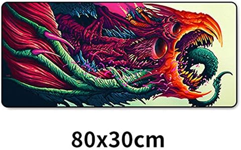 AURORBOY Large Gaming Mouse Pad Computer Gamer Cs Go Keyboard Mouse Mat Hyper Beast Desk Mousepad for Pc 80X30Cm