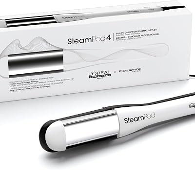 L'Oréal SteamPod 4 Hair Straightener & Styling Tool UK Plug