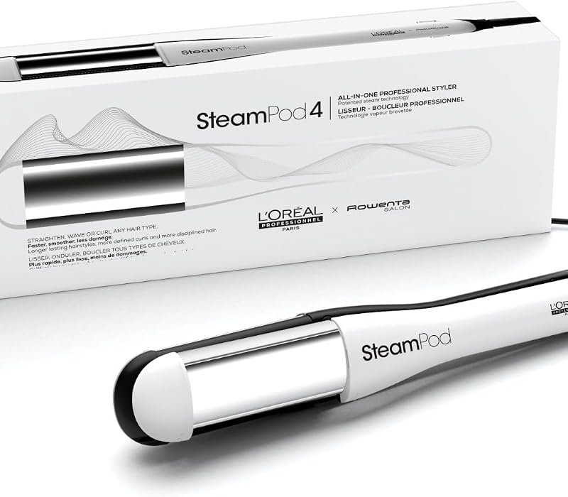 L'Oréal SteamPod 4 Hair Straightener & Styling Tool UK Plug