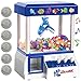 Bundaloo Shark Claw Machine Arcade Game for Kids - Candies, Toys, Prize Grabber, Mini Vending Dispenser - 30 Tokens, 3-Lever Design, Fun Sound Effects