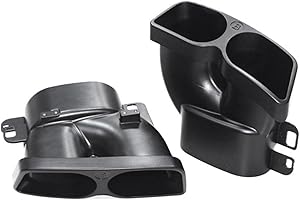 2X Exhausts Pipes Compatible For Benz AMG C63 S W204 S W205 W212 W213 W222 C205 15 18 Car Quad Exhaust Muffler Tips Tailpipe