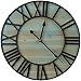 Sorbus 16-Inch Large Wall Clock - Centurian Roman Numeral Style - Modern Home Decor - Metal Wood Decorative Analog Clock