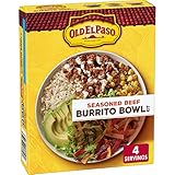 Old El Paso Burrito Bowl Kit, Seasoned Ground