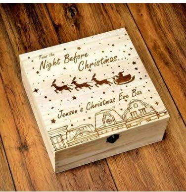 Adoture - Caja de Madera para niños, diseño de muñeco de Nieve, Tipo B.: Amazon.es: Hogar