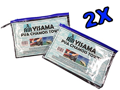 YISAMA PVA Chamois Dry Pets and Animals (Packs of 2)