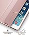 Dyasge for iPad Air 2 Case Cover with Soft TPU Bumper, Magnetic Stand and Auto Wake/Sleep Feature, Rose Gold