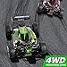 Gizmovize Remote Control Car, 4WD RC Car 2.4Ghz High Speed Racing Toy Cars, Electronic Off Road Drift Car Racing Toy Vehicle Remote Controlled Cars for Kids & Adults