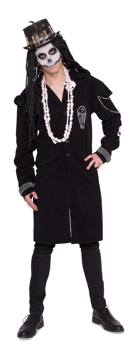 Folat Halloween Voodoo Jacket for Men - Size M-L.
