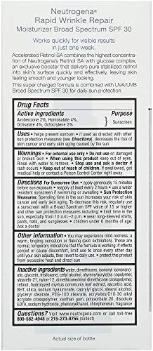 rapid wrinkle repair moisturizer spf 30