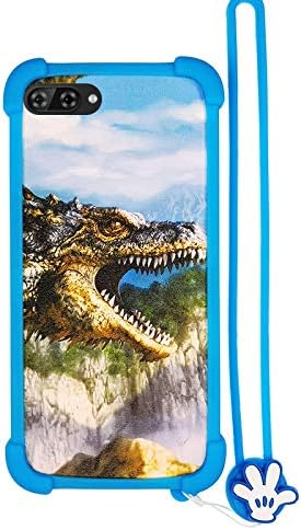Case for Innjoo Maze Case Silicone Border + PC Hard backplane Stand Cover L