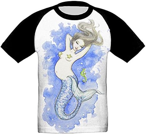 Printed Short Sleeves Raglan Shirts Dress Blouse For Home &amp; Outside Jersey 100%ã€€Polyester Eyelet Fabric