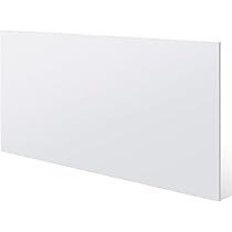 Sasylvia 1 Pcs White HDPE Sheet 1/2" Thick, Size 12" X 24", Thick