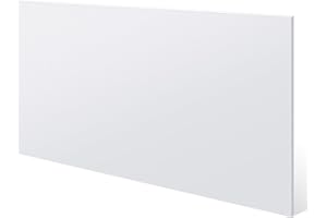 Sasylvia HDPE Sheet, HDPE Plastic Sheet Flexible High Density Polyethylene Board Solid Plastic Block for DIY Project for Machining Home(1/2" X 24'' X 48'',White,1 Pcs)