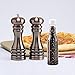 Chef Specialties 7 Inch Burnished Copper Pepper Mill and Salt Shaker Gift Set