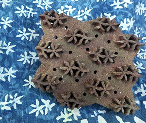 image for MARUDHARA Kilim Indigo MUD Cloth Patchwork Stuffed Pouf 20